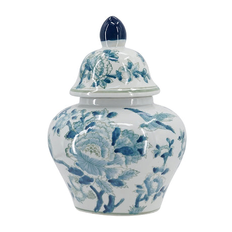 Blue and White Porcelain Ginger Jar | OROA