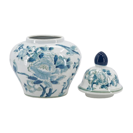 Blue and White Porcelain Ginger Jar | OROA