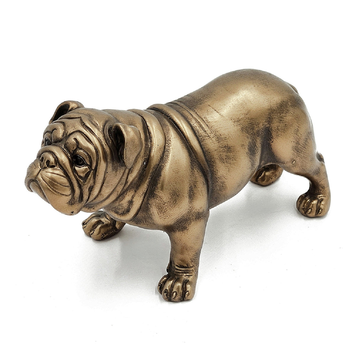 Vintage Lifelike French Bulldog Figurine | OROA