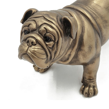 Vintage Lifelike French Bulldog Figurine | OROA