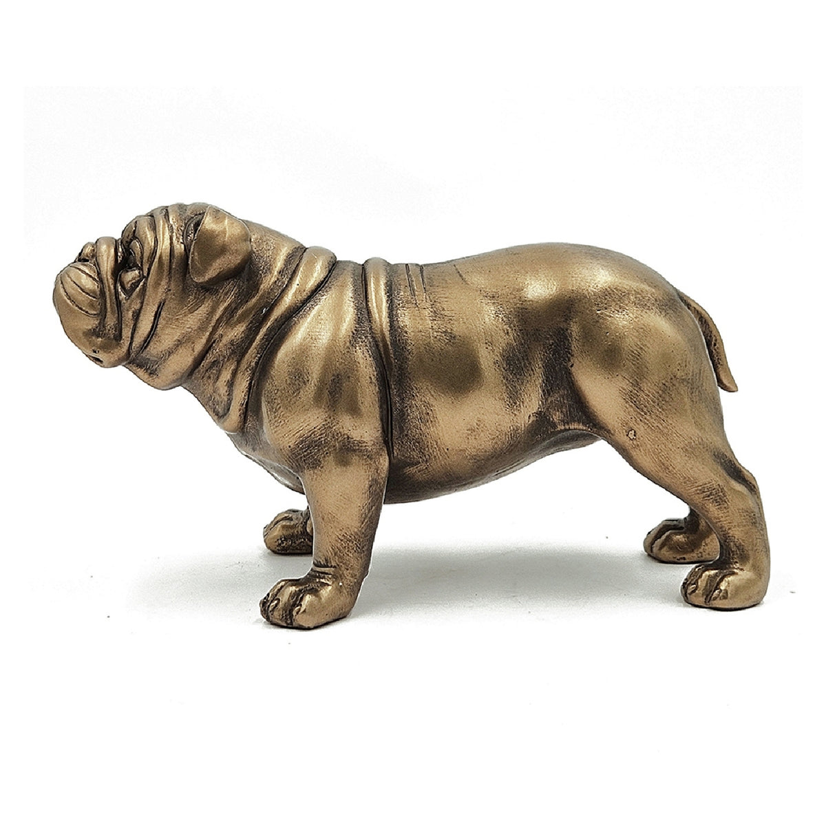 Vintage Lifelike French Bulldog Figurine | OROA