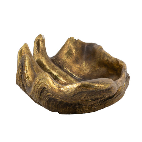 Gold Decorative Shell Bowl - OROA - view 3