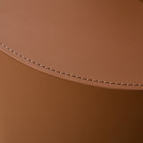 Modern Saddle Leather Coffee Tables (2) | OROA