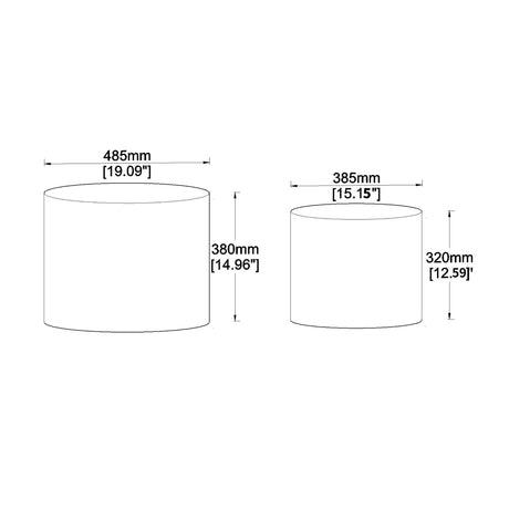 Modern Saddle Leather Coffee Tables (2) | OROA