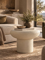 Modern European furniture - Round Mushroom Fiberglass Coffee Table - www.oroa.com
