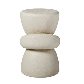 Modern European furniture - Fiberglass Sculptural Side Table - www.oroa.com