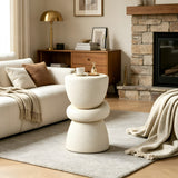 Fiberglass Sculptural Side Table | OROA