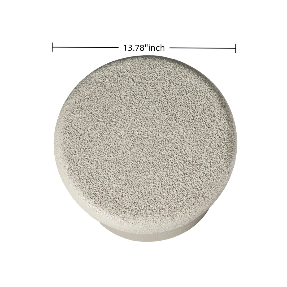 Fiberglass Sculptural Side Table | OROA