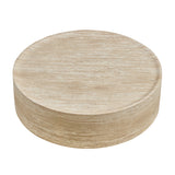 Rectangular Natural Travertine Outdoor Coffee Table Lily - OROA Modern Furniture