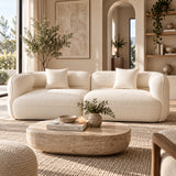 2-Part Upholstered Modular Sofa | OROA