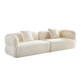 2-Part Upholstered Modular Sofa | OROA