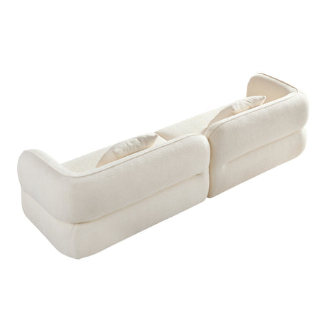 2-Part Upholstered Modular Sofa | OROA