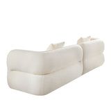 2-Part Upholstered Modular Sofa | OROA
