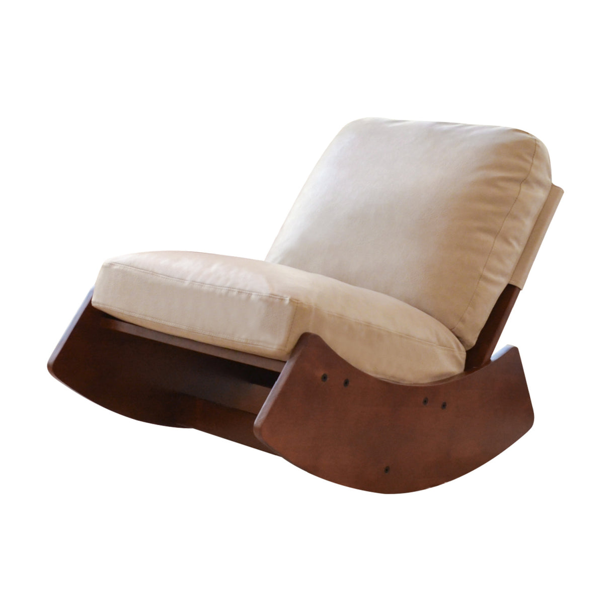Upholstered Glider Rocking Chair | OROA