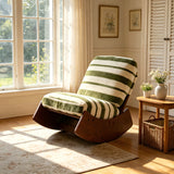 Solid Wood Frame Rocking Chair | OROA