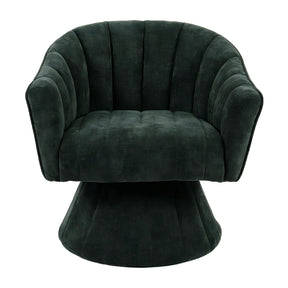 Modern European furniture - Modern Channel Tufted Barrel Chair - www.oroa.com