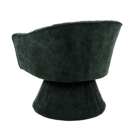 Modern Channel Tufted Barrel Chair | OROA