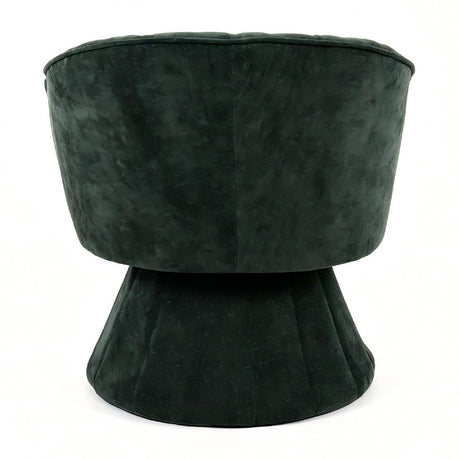 Modern Channel Tufted Barrel Chair | OROA