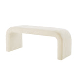 Modern European furniture - U-Shaped Modern Ottoman Bench Set of 3 - www.oroa.com