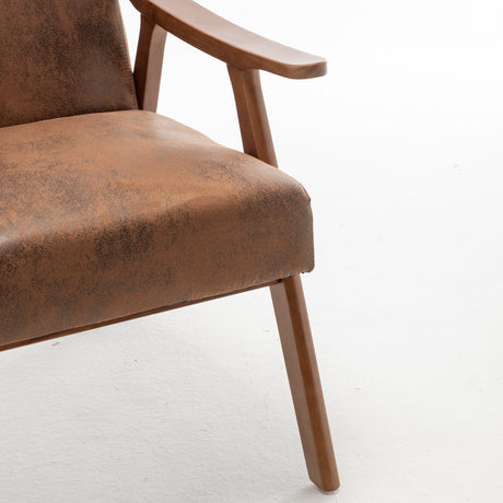 Modern European furniture - Wingback Solid Wood Frame Armchair - www.oroa.com