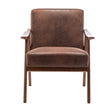 Modern European furniture - Wingback Solid Wood Frame Armchair - www.oroa.com
