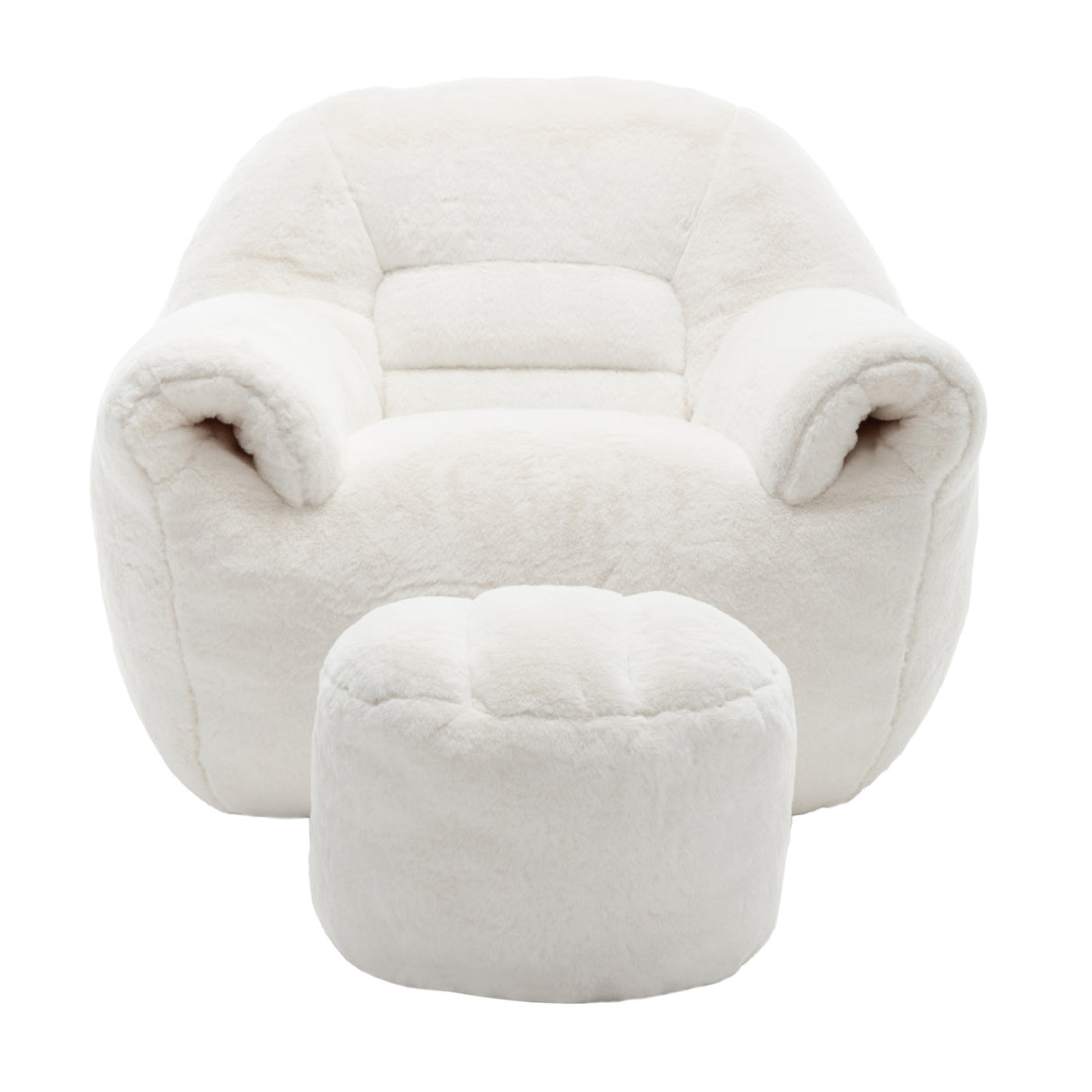 Comfy Bean Bag Accent Chair | OROA