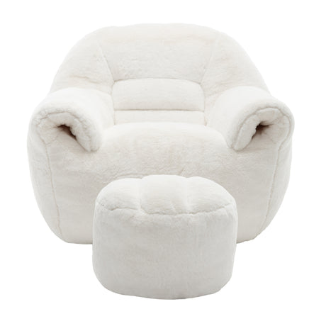 Comfy Bean Bag Accent Chair | OROA