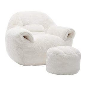 Modern European furniture - Comfy Bean Bag Accent Chair - www.oroa.com