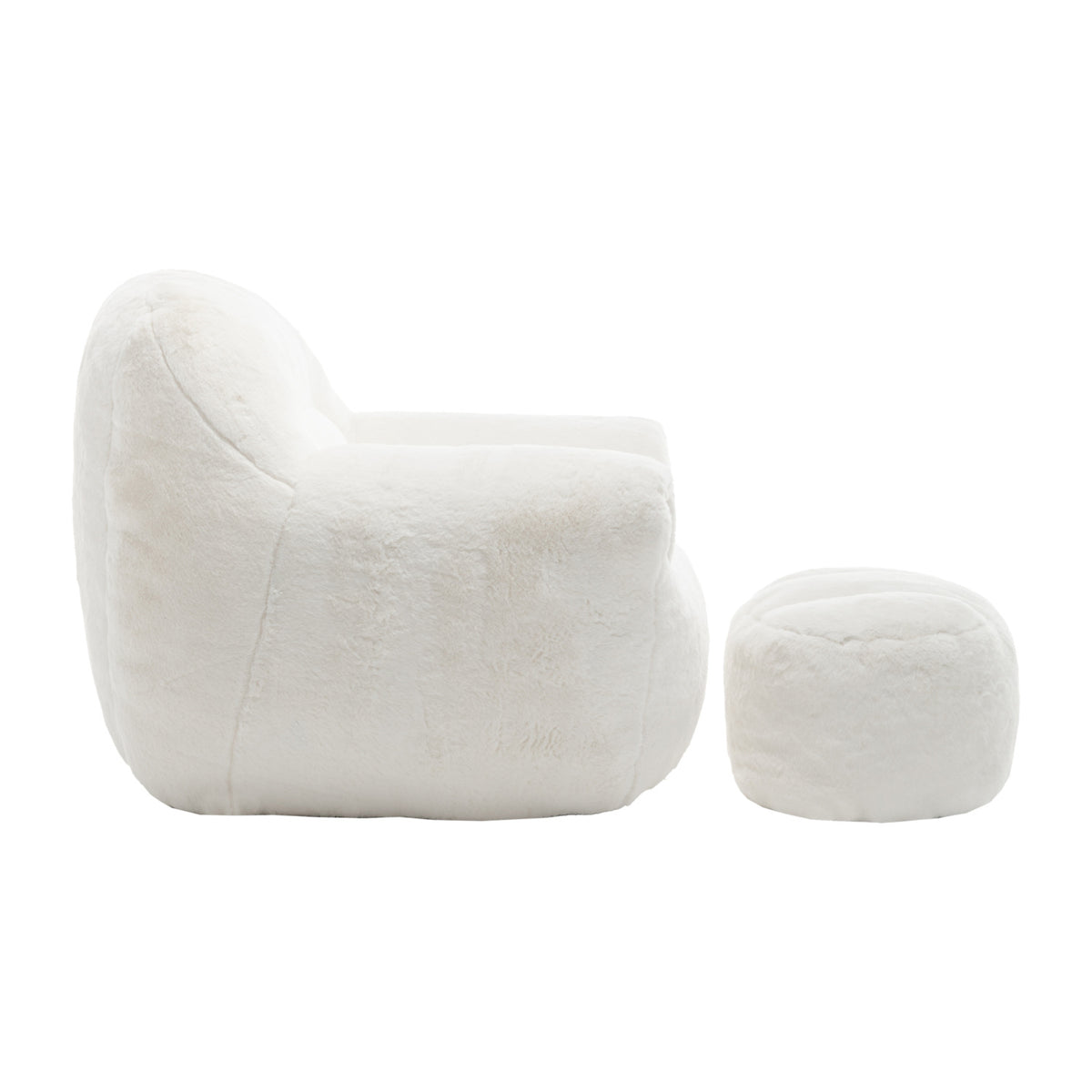 Comfy Bean Bag Accent Chair | OROA