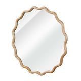 Natural Wavy Round Mirror | OROA Kids