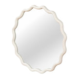Wavy Wood Frame Wall Mirror | OROA