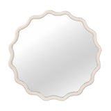 Wavy Wood Frame Wall Mirror | OROA