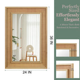 Solid Wood Frame Mirror | OROA