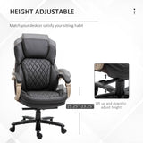 Leather Upholstered Executive Office Chair | OROA
