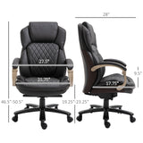 Leather Upholstered Executive Office Chair | OROA