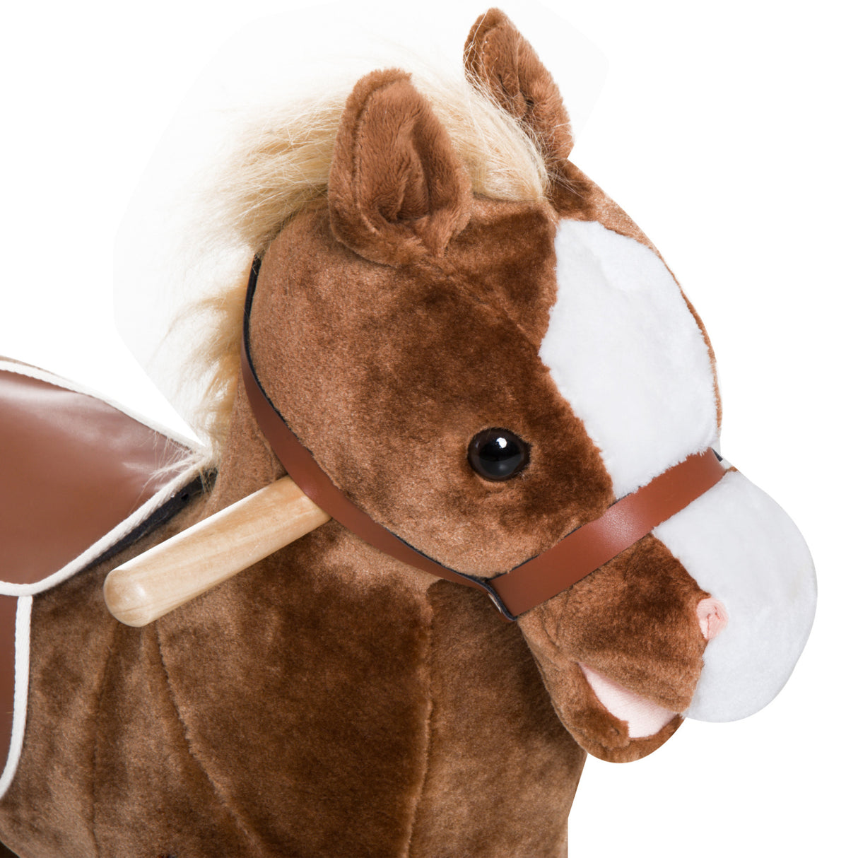 Qaba Plush Rocking Horse | OROA Kids