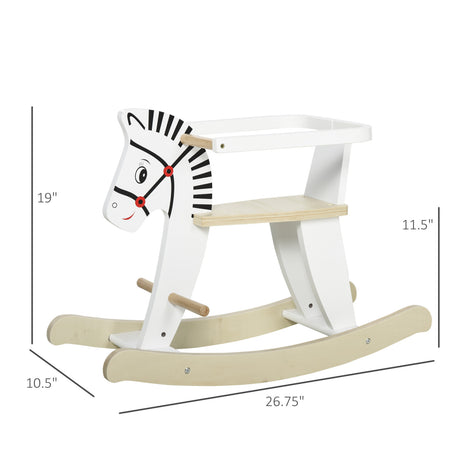 Wooden Rocking Horse Toddler - OROA Kids - view 3