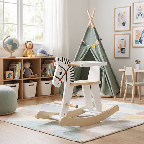 Wooden Rocking Horse Toddler - OROA Kids - view 2