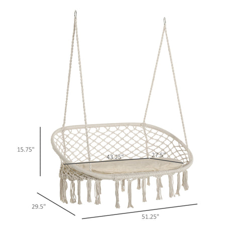 Outsunny Indoor/Outdoor Hammock Chair | OROA