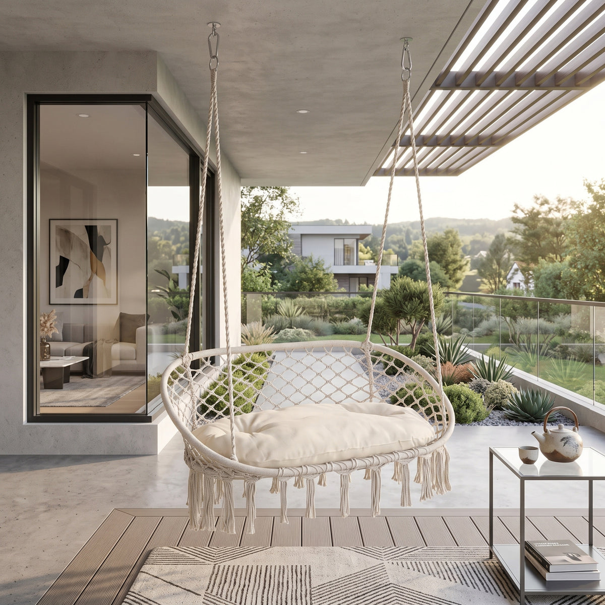 Outsunny Indoor/Outdoor Hammock Chair | OROA