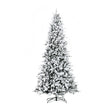 108' Pine Snow Flocked Artificial Christmas Tree - OROA - view 1