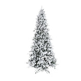 108' Pine Snow Flocked Artificial Christmas Tree - OROA - view 3