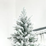 108' Pine Snow Flocked Artificial Christmas Tree - OROA - view 4