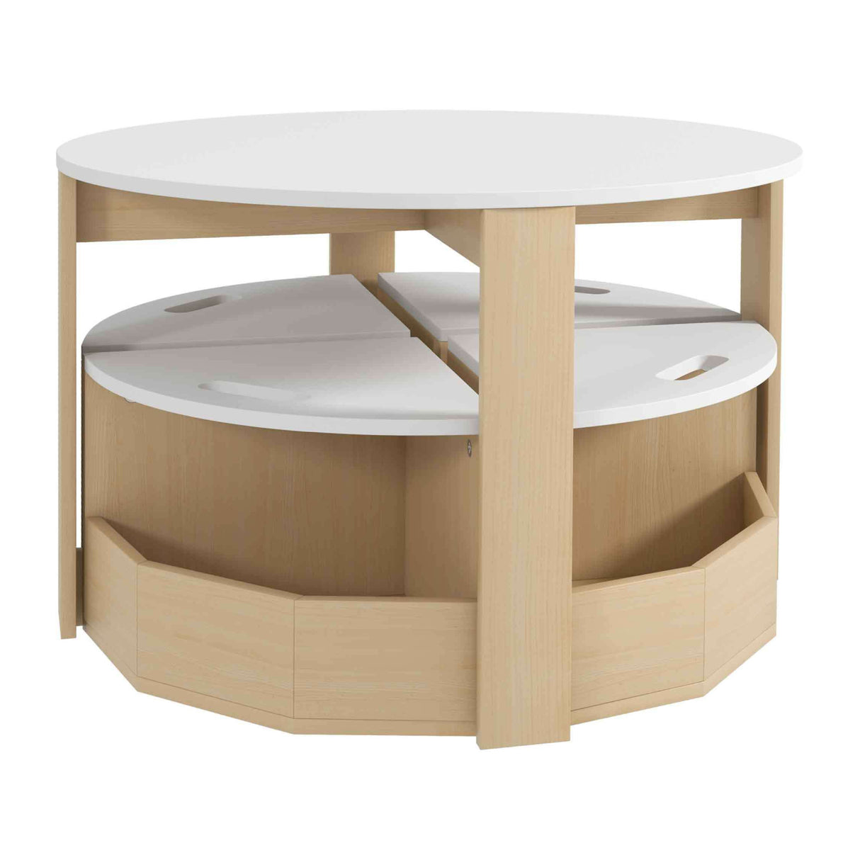 Kids Table and Chairs Set with Storage | OROA Kids
