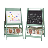3-in-1 Kids Art Easel with Storage Baskets | OROA Kids