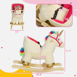 White Cream Rocking Horse Toy | OROA Kids