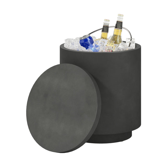 Modern European furniture - 3-In-1 Outdoor Cooler Storage Side Table - www.oroa.com