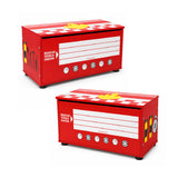 Fire Truck Storage Soft-Close Toy Box | OROA Kids