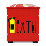 Fire Truck Storage Soft-Close Toy Box | OROA Kids