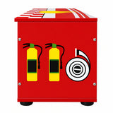 Fire Truck Storage Soft-Close Toy Box | OROA Kids